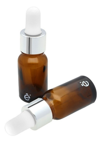 Frasco Gotero 15 Ml Vidrio Pipeta Cristal Premium 15pz