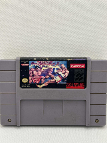 Street Fighter 2 Turbo Snes Original