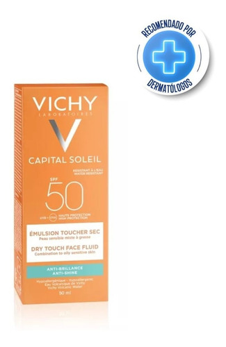 Protector Solar Rostro Toque Seco Fps 50 Vichy