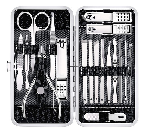 Juego De Manicura Para Cortaas, Kit De Pedicura, 18 Piezas