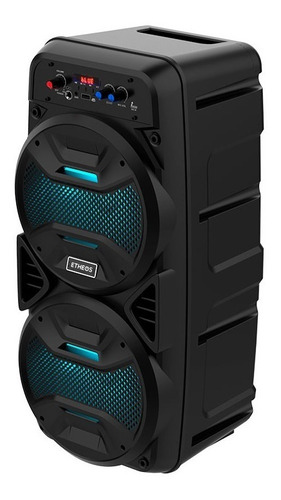Imagen 3 de 4 de Parlante Portatil Grande Inalambrico Bluetooth Led Potente