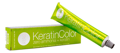 Tintura Keratin Color Bbcos Lab37 Sin Amoniaco Tonos 100ml Tono 6/00