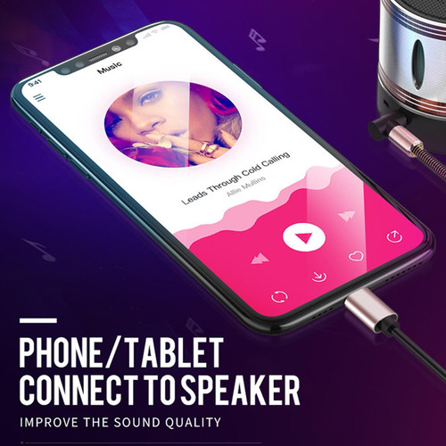 Fweaad Adaptador De Audio Tipo C Usb C A Cable Auxiliar