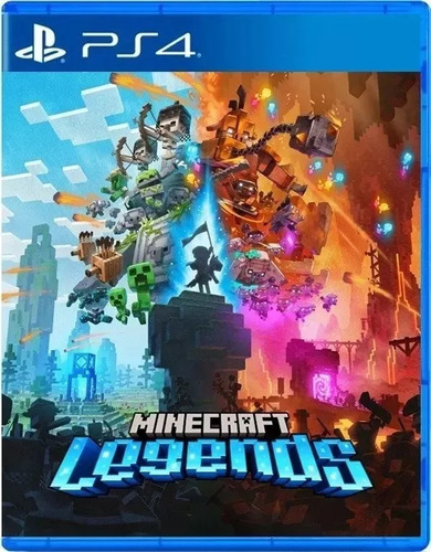 Minecraft Legends Deluxe Edition Juego Ps4 Fisico Playking