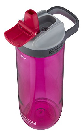 Botella De Agua Rubbermaid A Prueba De Fugas, 24 Onzas, Rosa
