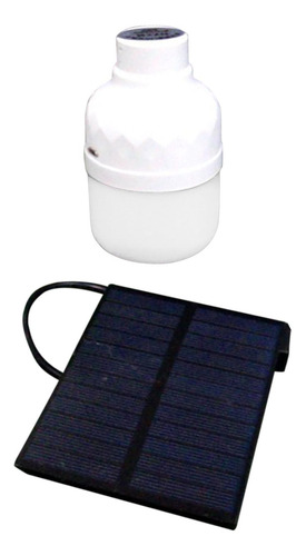 Lámpara Colgante De Mochilero Para Acampar Con Panel Solar