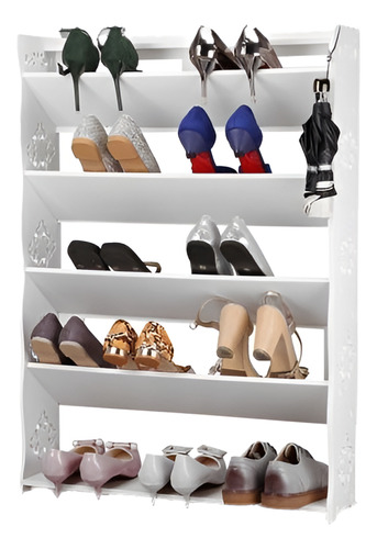 Zapato De Corte Modular 5 Nivel Libro Mueble Rack Estante + 