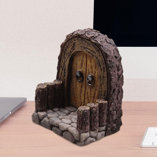 5 Puerta De Jardín En Miniatura Puerta De Resina En Estilo