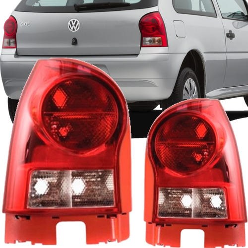 Kit X 2 Faro Trasero Volkswagen Gol Iv Power 2005 / 2011