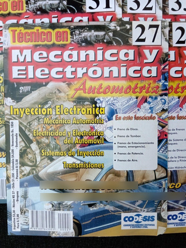 Tecnico En Mecanica Y Electronica Automotriz Varios Numeros