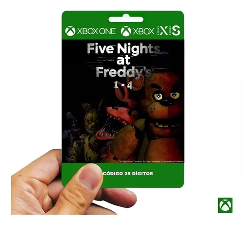 Five Nights At Freddy's 2 Xbox One/pc - Código De 25 Dígitos