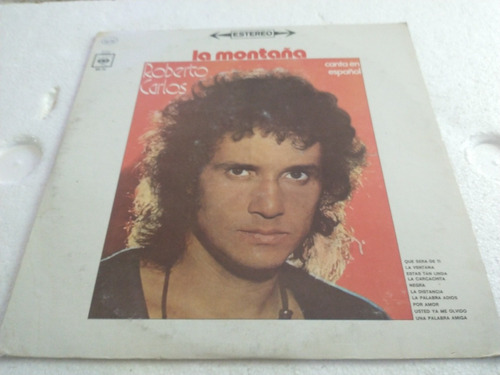 Roberto Carlos  La Montaña  Lp Vinilo Seminuevo.