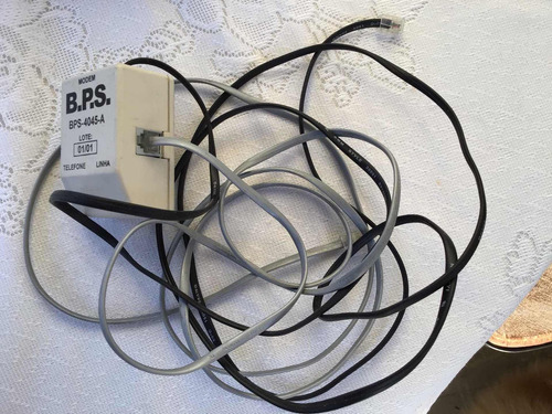 Modem Bps-4045-a Com 2 Cabos De Telefone (Usado)