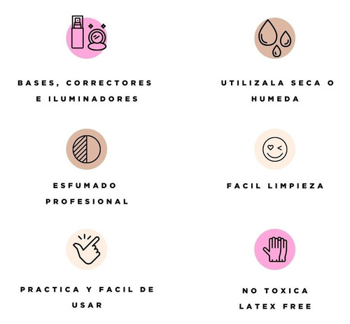 Imagen 4 de 7 de Esponja De Maquillaje Blender Regina Crueltyfree