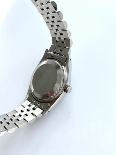 Reloj Rolex 15200 Jubile Fondo Negro 34 Mm Full Set Gris Gris Negro (Usado)