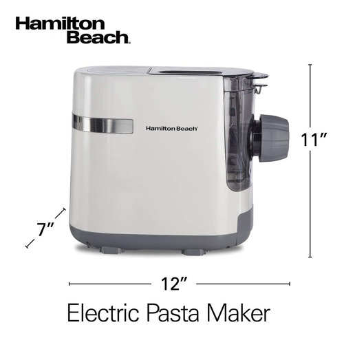Imagen 8 de 10 de Máquina Eléctrica Para Pasta Y Fideos Hamilton Beach, Auto