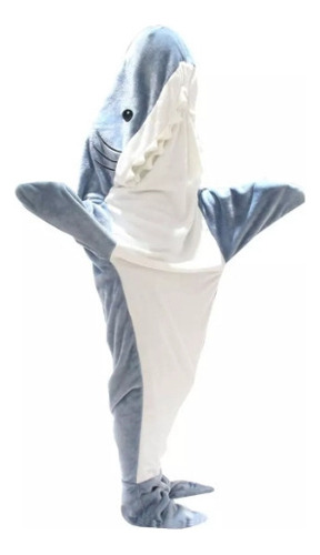Disfraz Completo De Tiburones Mamelucos De Pijama Para Adult