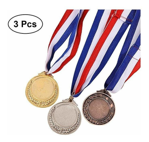 Medallas De La Concesión 3pcs Metal Con Estilo Olímpico De B