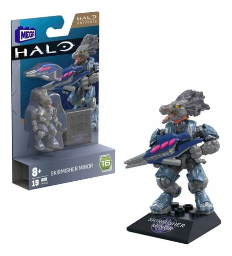 Mega Construx Halo Heroe S16 Construcción Skirmisher Minor 