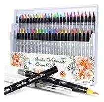 Comprar Marcadores Ohuhu De 48 Colores Watercolor Brush Pen.