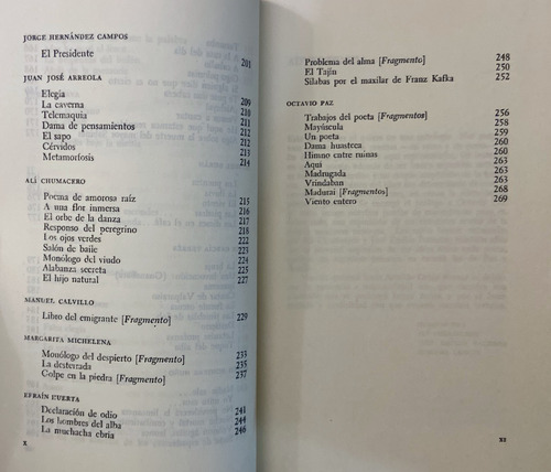 Poesía En Movimiento I Y Ii Octavio Paz, Chumacero, Aridjis (Reacondicionado)