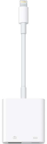 Apple Adaptador De Lightning A Usb 3.0 Para Cámara Blanco