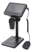 Comprar Microscopio Digital 1mp 4'' Lcd Ajustavel Suporte 1920*1080p Cor Preto 127u002F220v