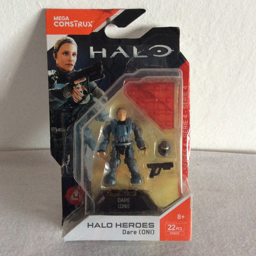 Mega Construx Halo Heroes Dare (oni) Serie 4 Original