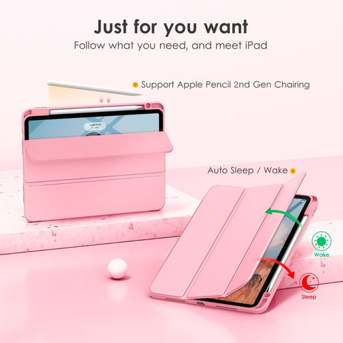 Funda Case Protector Smart @ iPad Pro 11 M2 2022 Portapencil