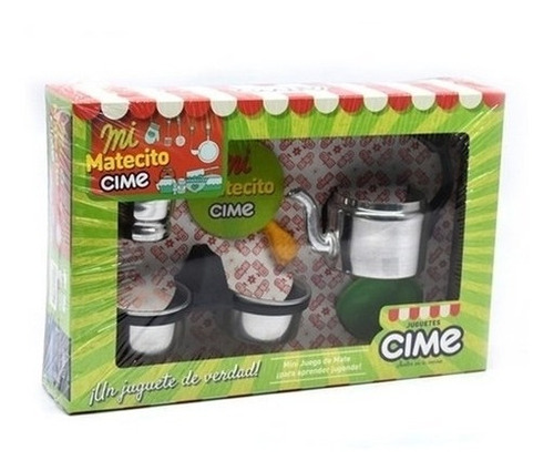 Mini Juego Set Mate Cime Mi Matecito Aluminio 5 Piezas