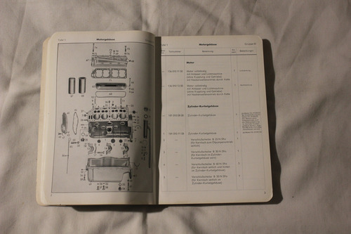 Mercedes Benz 170 Vb 1953 Catalogo De Repuestos (Usado)