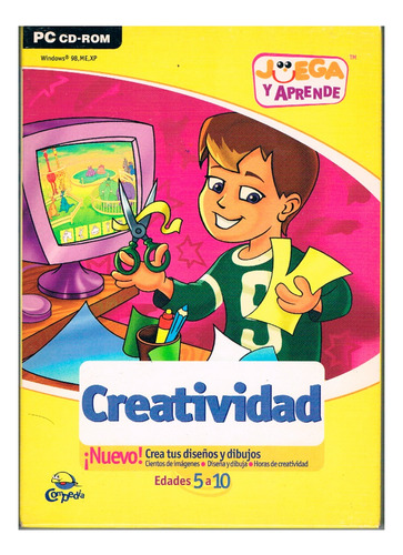 Juega Y Aprende - Creatividad Para Crear Diseños Y Dibujos (Usado)