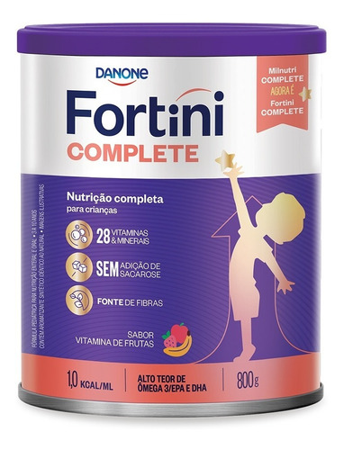 Fortini Complete Vitamina De Frutas 800g Danone