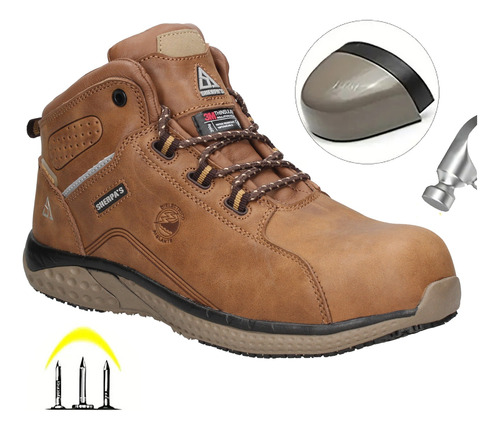 Zapatos De Seguridad Sherpa´s 428c