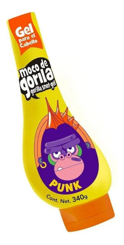 3 Pza Gel Para Cabello Moco De Gorila Punk 340 G