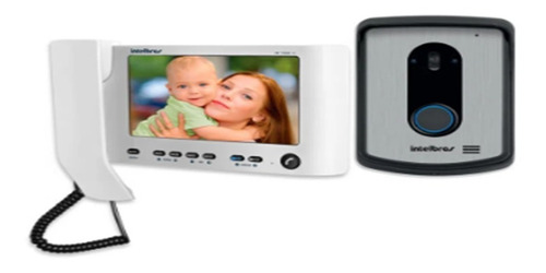 Imagem 2 de 2 de Vídeo Porteiro Intelbras Iv 7010 Hs Branco