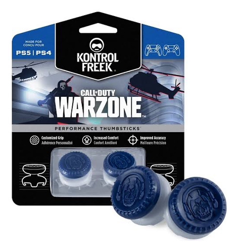 Kontrol Freek Extensor Analógico Grip Fps Ps5 Ps4 Xbox Azul-celeste