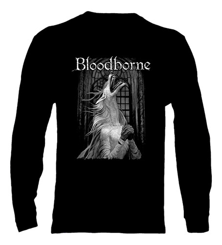 Polera Manga Larga Bloodborne - Ver 01 - Vale Gamess