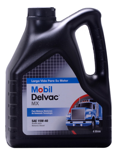 Aceite De Motor Mobil Delvac Mx Mineral 15w40 4l