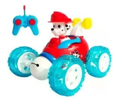 Carro Loco Paw Patrol De Control Remoto Y Bateria Recargable