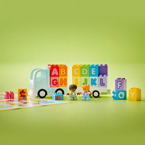 Lego Double Alphabet Truck - 10421 Cantidad de piezas 36