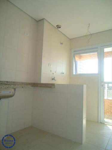 Flat Em Santos Bairro Boqueirão - V6427