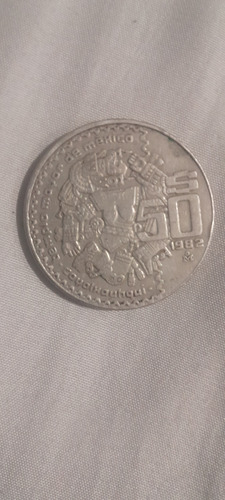 Moneda De 50 Pesos 1982