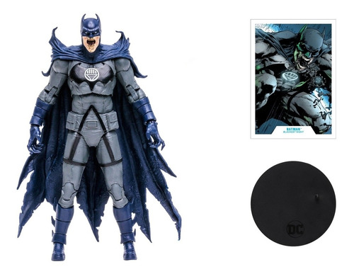 Dc Multiverse Black Lantern Batman Mcfarlane Sin Baf 