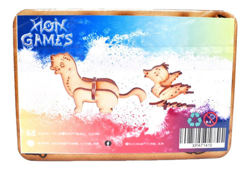 Imagen 3 de 5 de Para Armar - Xion Games Cartoons - Huron Y Cisne Chico