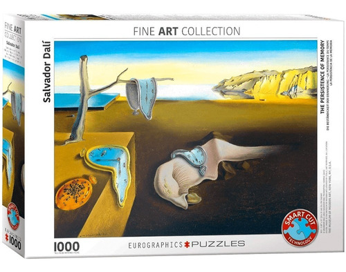 Dalí Persistencia Memoria Rompecabezas 1000 Pza Eurographics