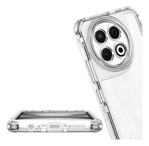 Funda De Teléfono Transparente Con Cobertura Para Tecno Spark 30 Pro 30pro 4g 20 Plus, Tpu+pc, Fundas Gruesas Anticaídas