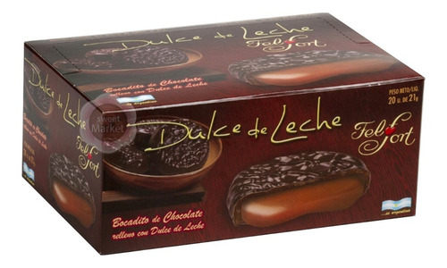 Medallon De Dulce De Leche Felfort 20u - Oferta Sweet Market