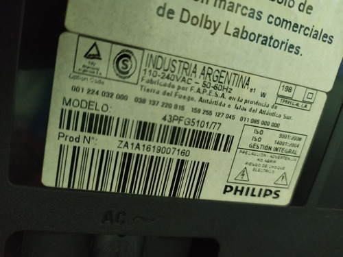 Reparo Philips 43pfg5101/77 Solución De Falla No Se Ve Leer