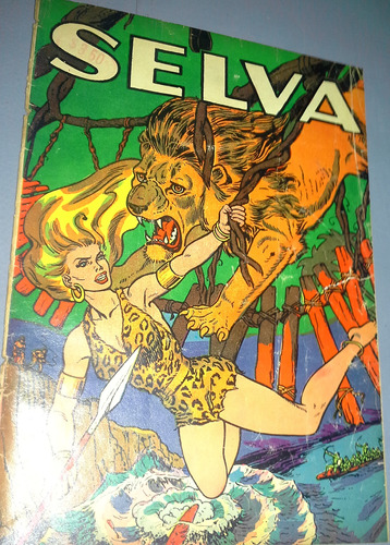 Selva Nº 70 Antiguo Comic Sheena Historieta Revista Aventura